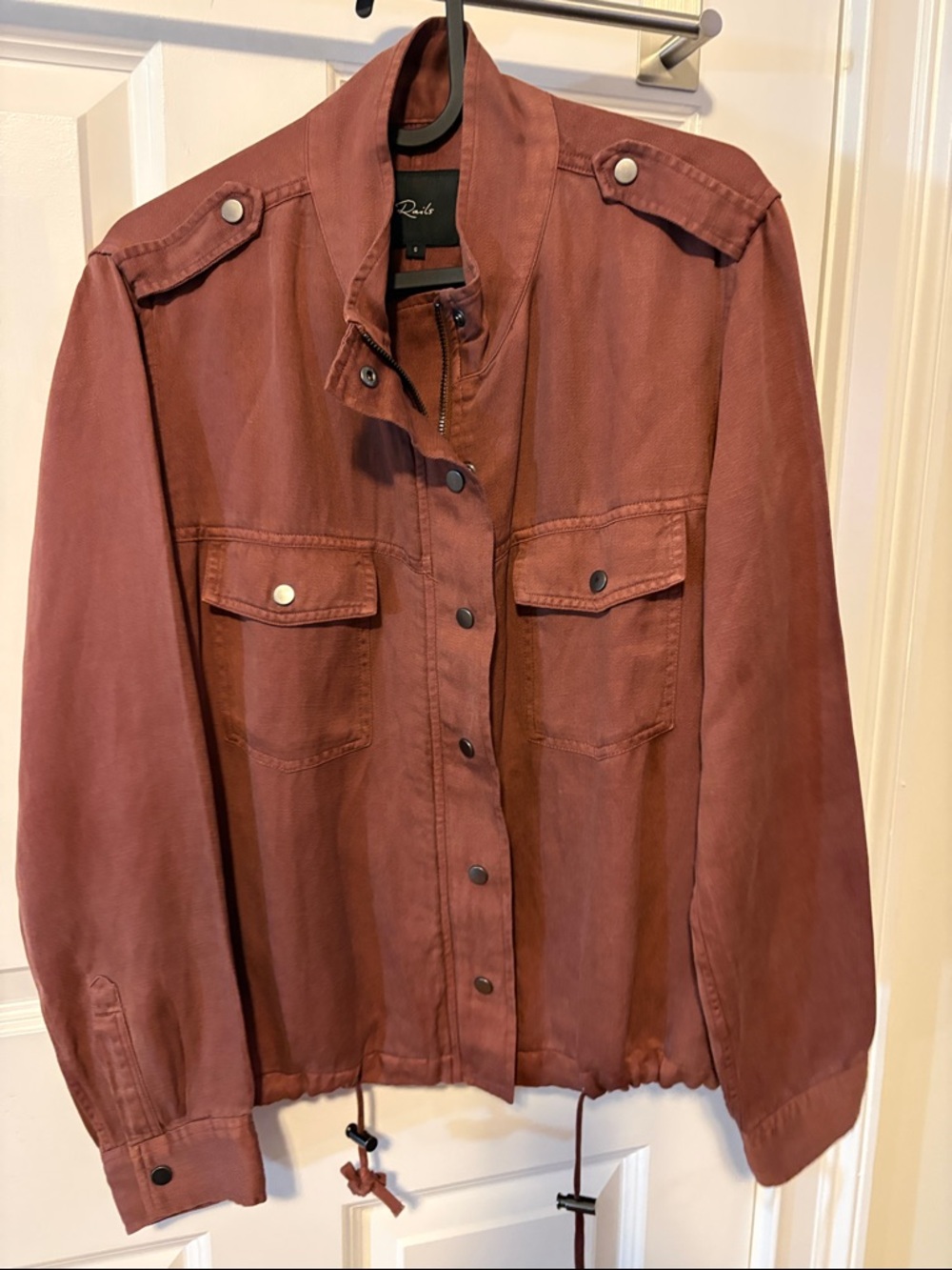 Rails Collins Jacket in Burgundy